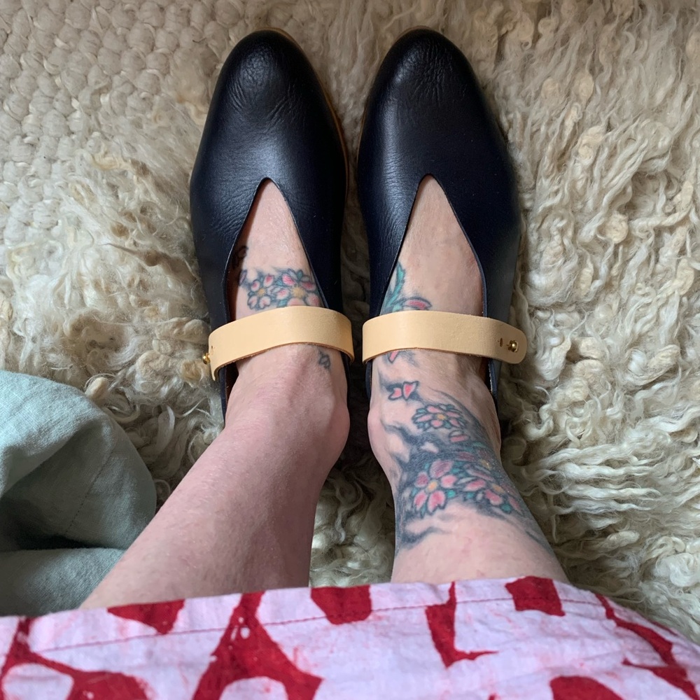 Sevilla Smith Marta Shoes, Nori with Butter Strap, 39